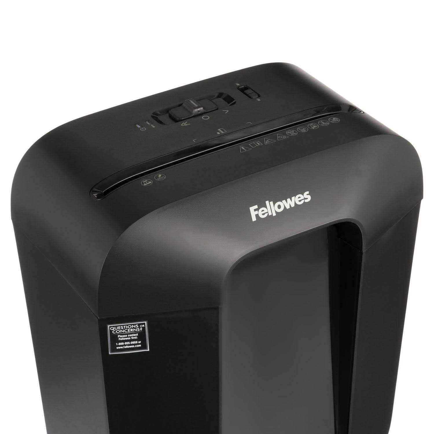 Fellowes Lx50-rs 9-Sheet Cross Cut Paper Personal Shredder - Image 4