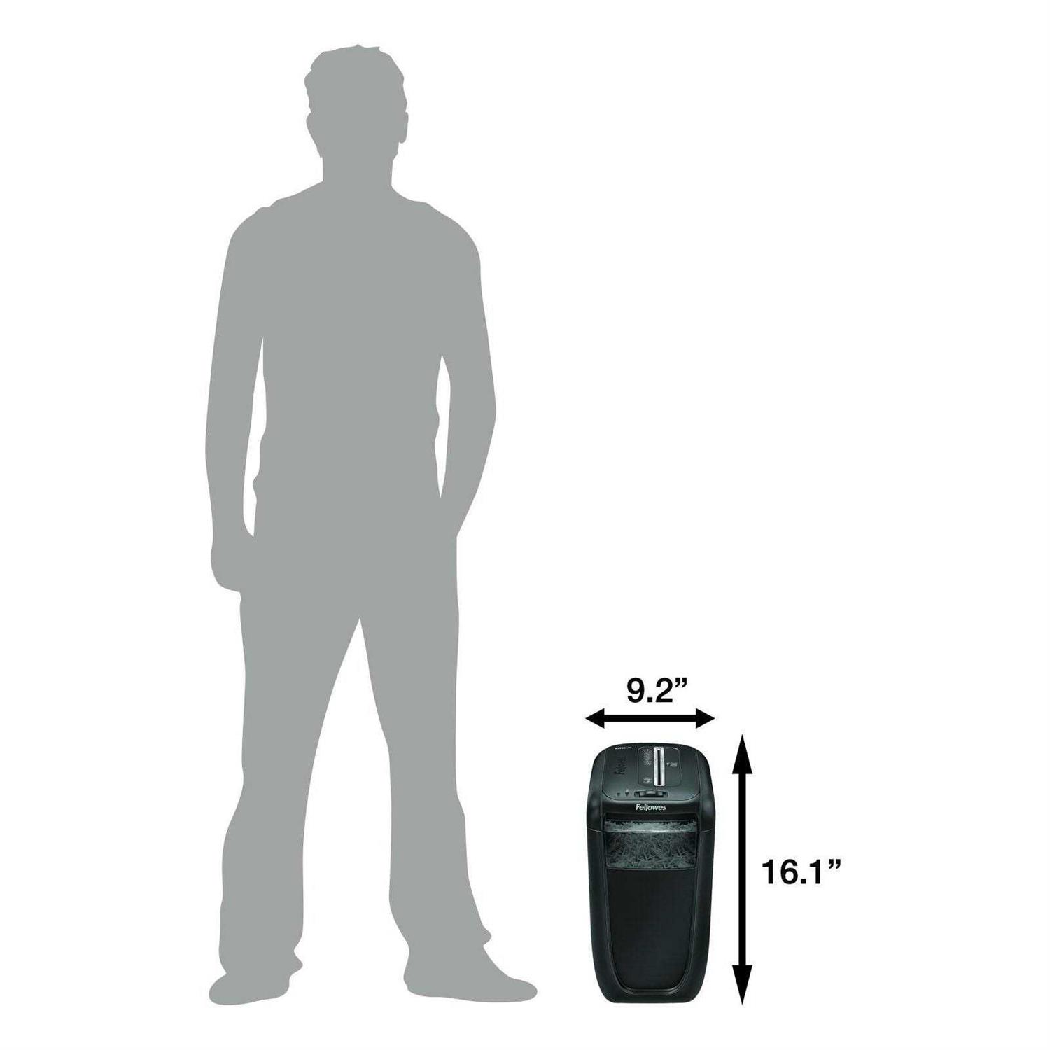 Fellowes 60Cs Cross-Cut Powershred Shredder - Image 5