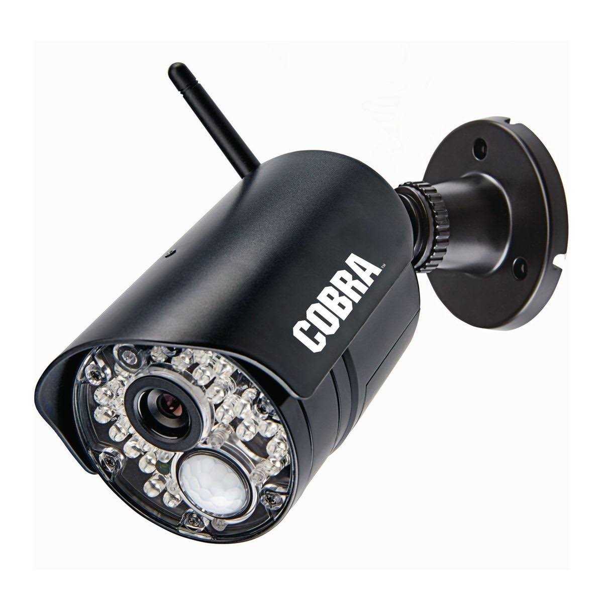 Cobra 4 Channel Wireless Surveillance System with 2 Cameras - Home ...