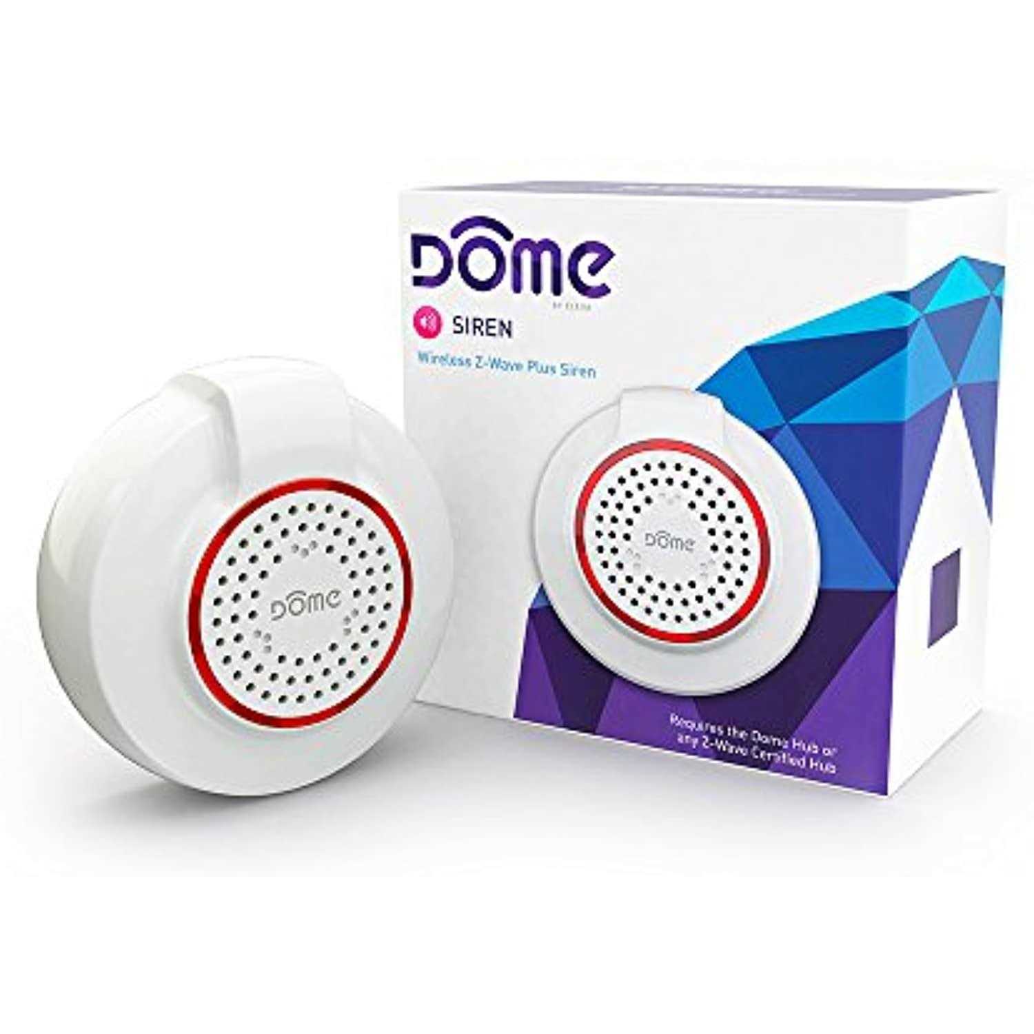 Dome DMS01 Wireless Z-Wave Battery-Powered Siren - Image 4
