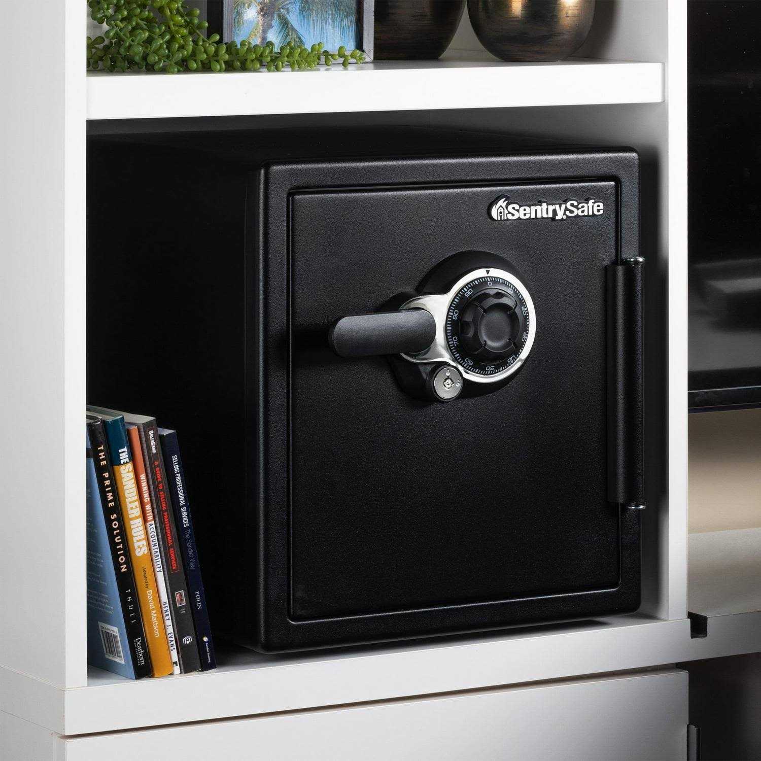 SentrySafe sfw123dtb Fire-Resistant and Water-Resistant Safe with Combination Lock - Image 3