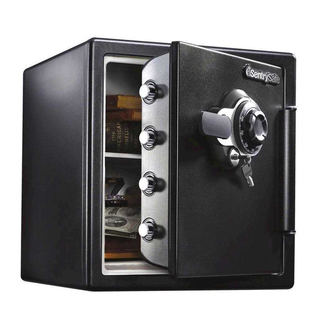 SentrySafe sfw123dtb Fire-Resistant and Water-Resistant Safe with Combination Lock - Image 4