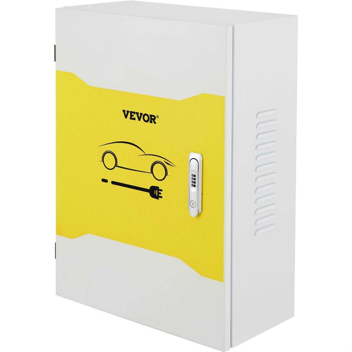 VEVOR Home Charger Box 28 in. L x 20 in. W x 10 in. H Outdoor Cable Box IP32 Waterproof with Reinforced Lock Hinge for Tesla - Image 4
