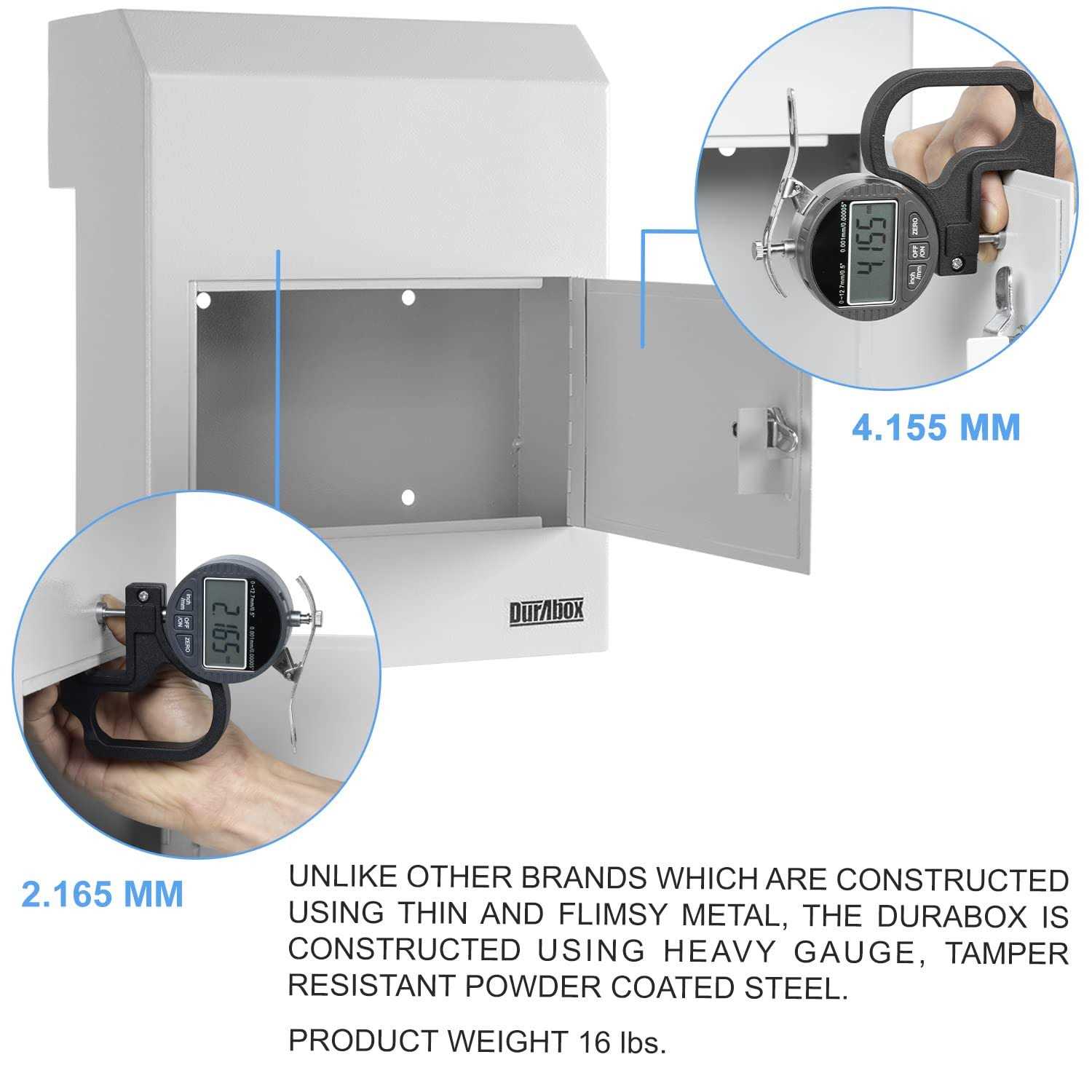 DuraBox Through-The-Door Locking Drop Box D500 - Image 5