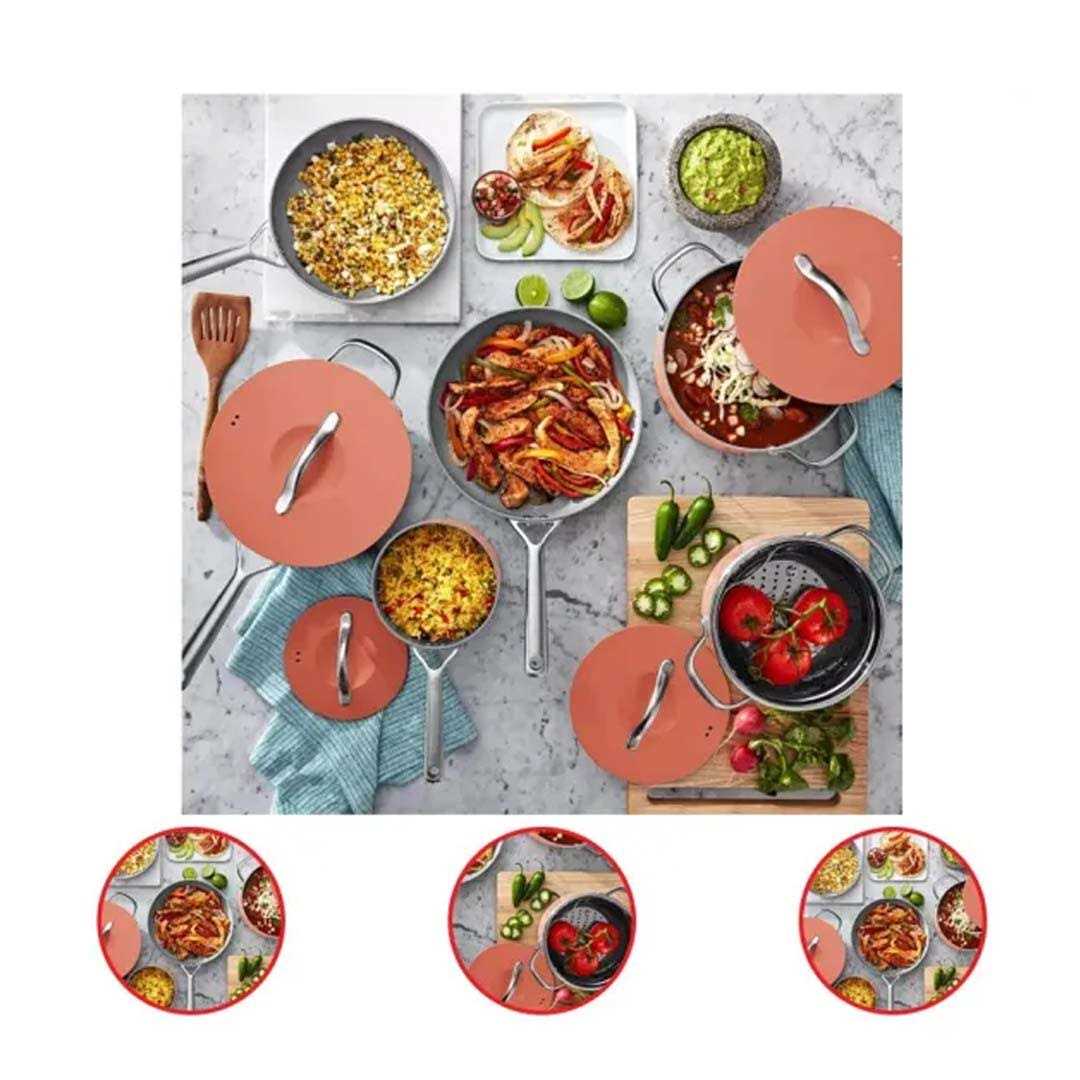 Member's Mark 11-Piece Modern Ceramic Cookware Set