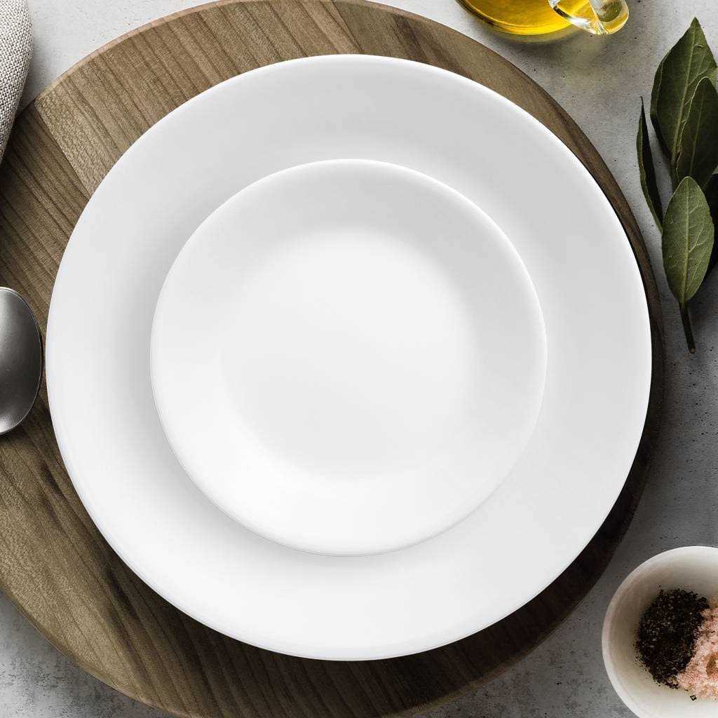 Corelle Winter Frost White 16-Piece Dinnerware Set - Image 5