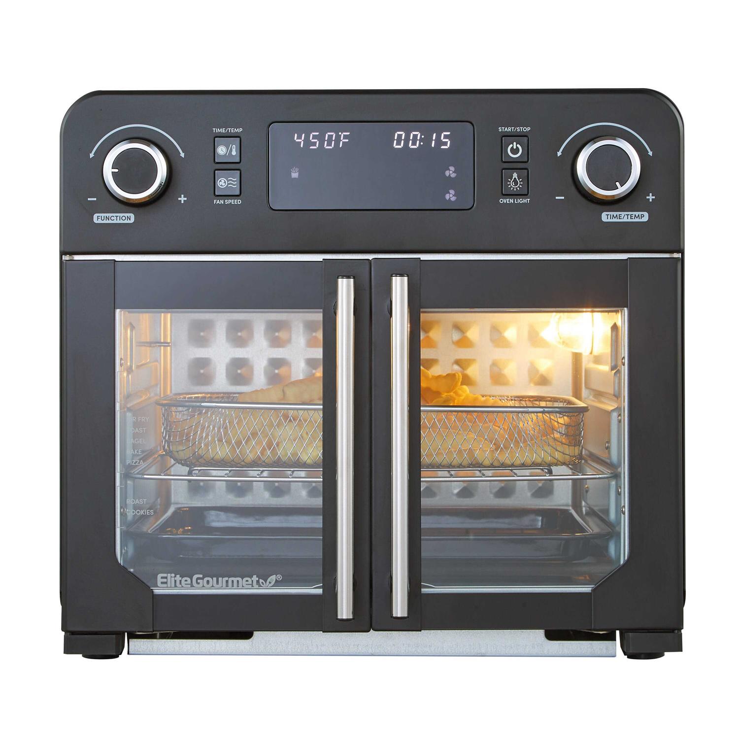 Elite Programmable French Door Air Fryer Oven - Image 5