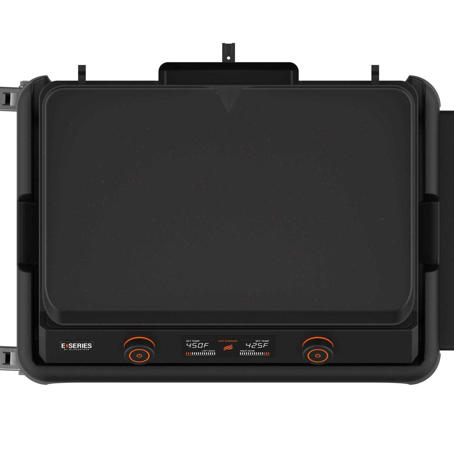 Blackstone E-Series 2-Burner 22 Electric Tabletop Griddle with Prep Cart - Image 3