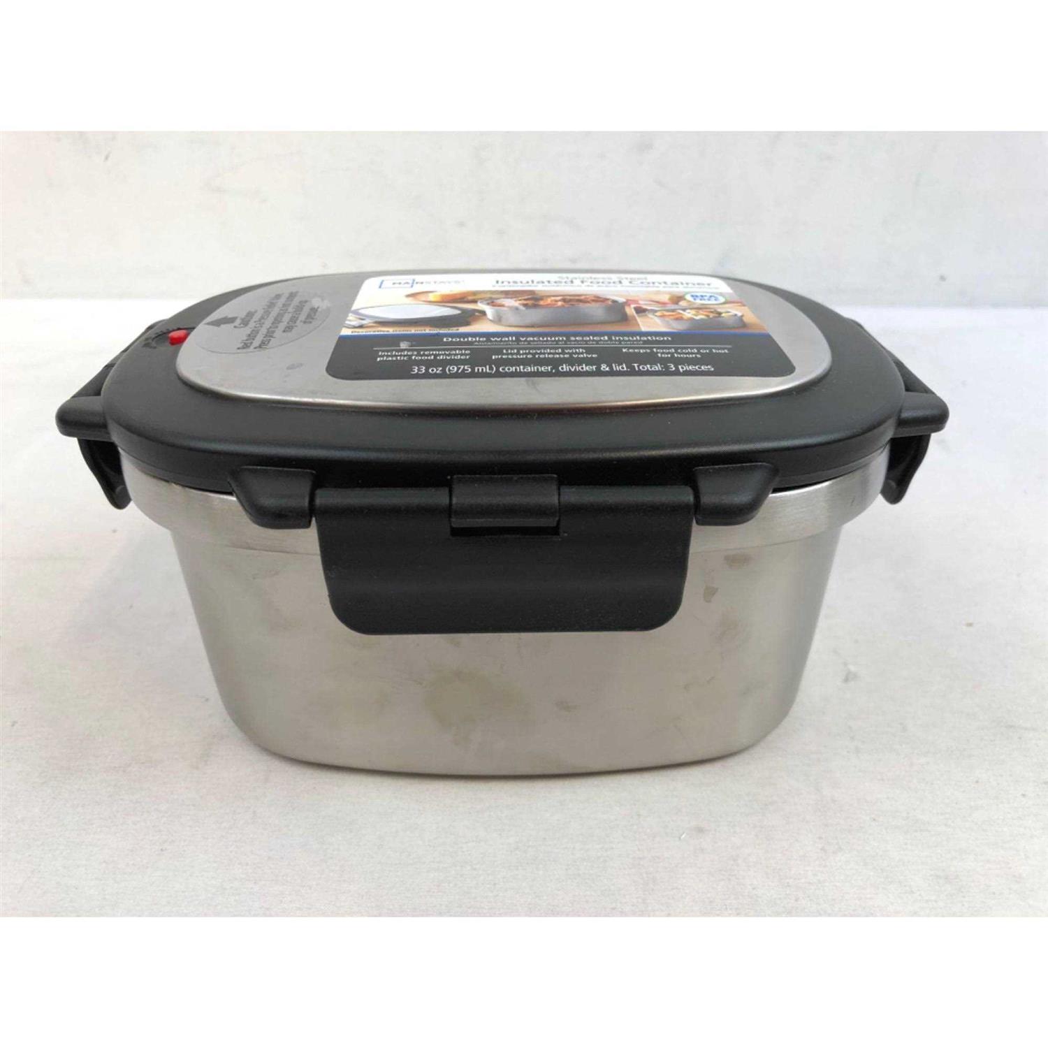 Mainstays 33 oz Rectangular Insulated Food Container - Image 4