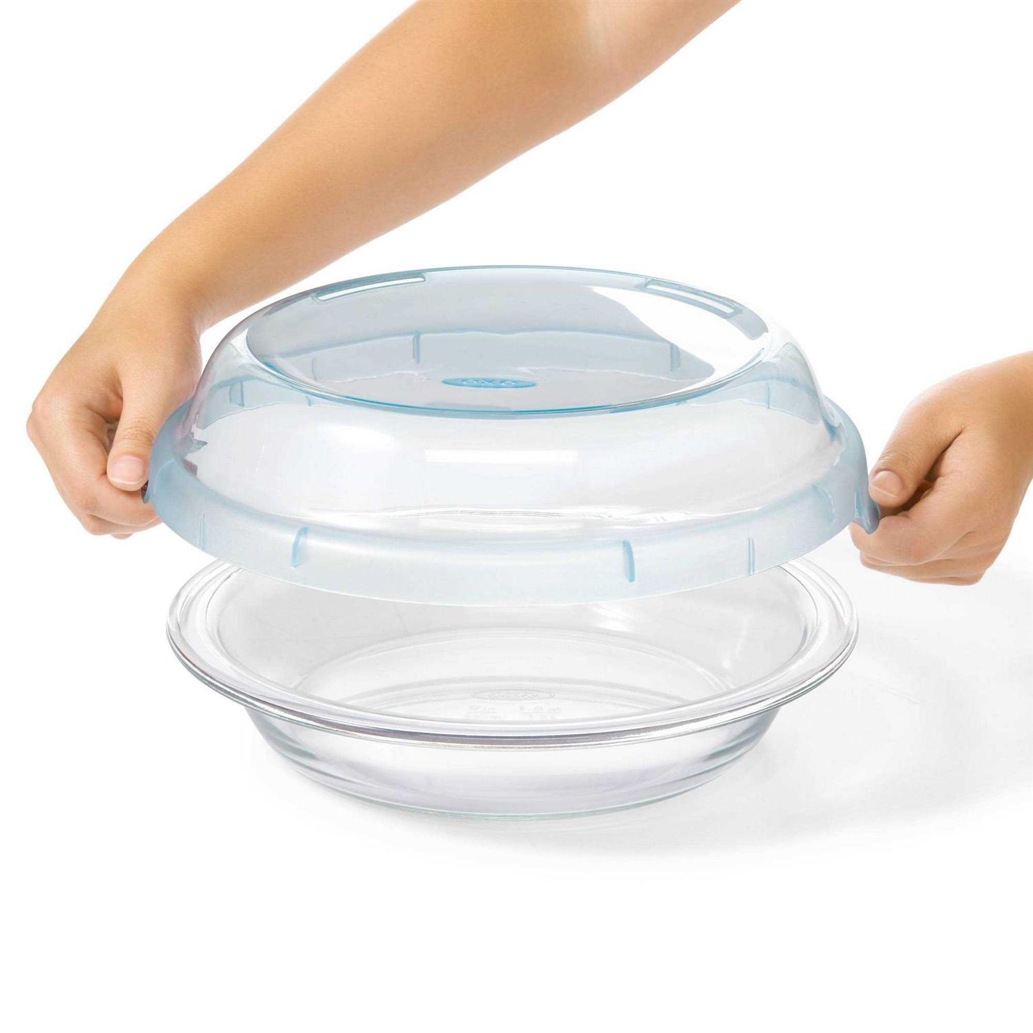 Oxo Glass Pie Plate with Lid - Image 5