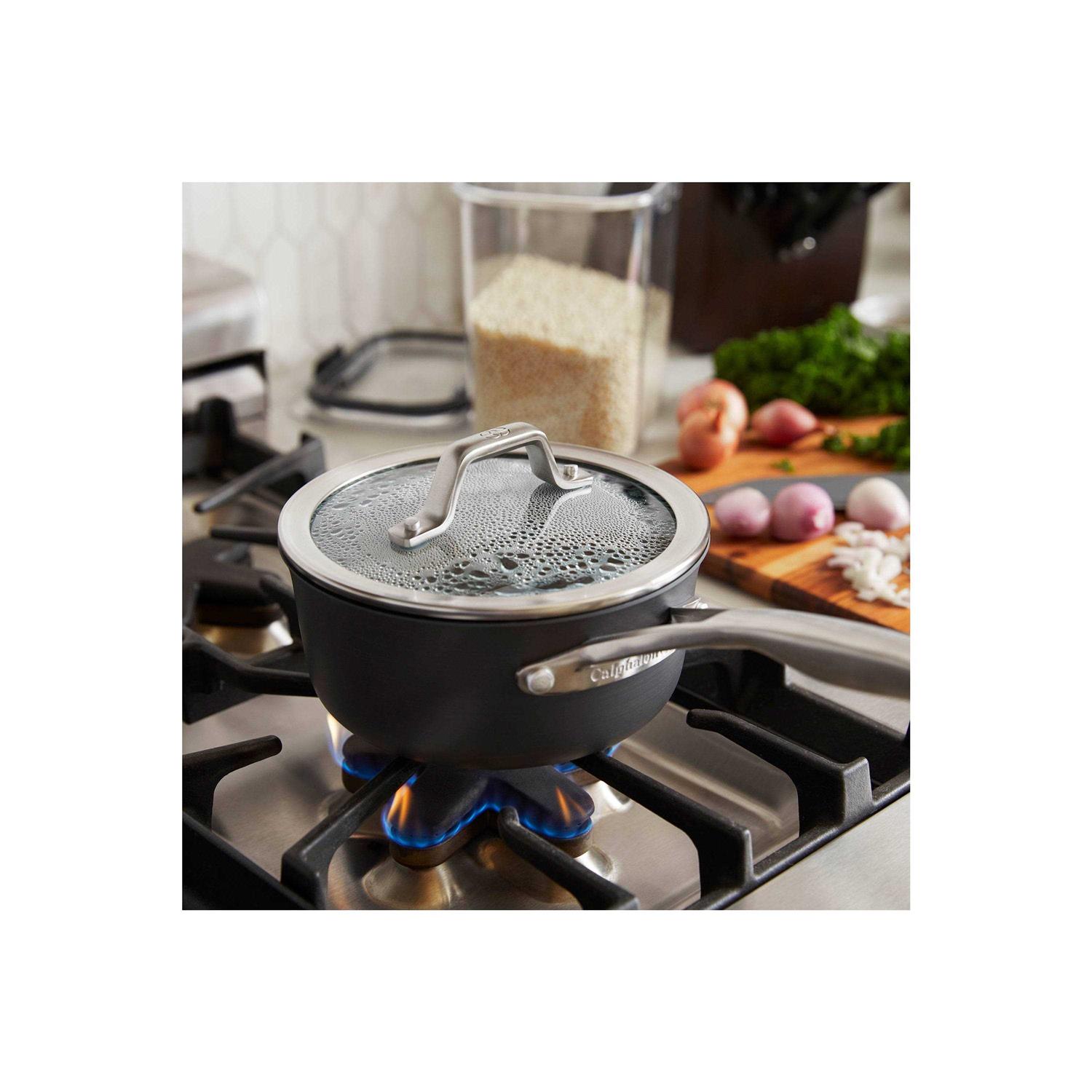 Calphalon Premier Hard-Anodized Nonstick Frying Pan Set - Image 2