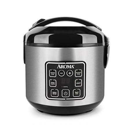 Aroma Housewares 2-8-Cups Digital Cool-Touch Rice Grain Cooker and Food Steamer - Image 4