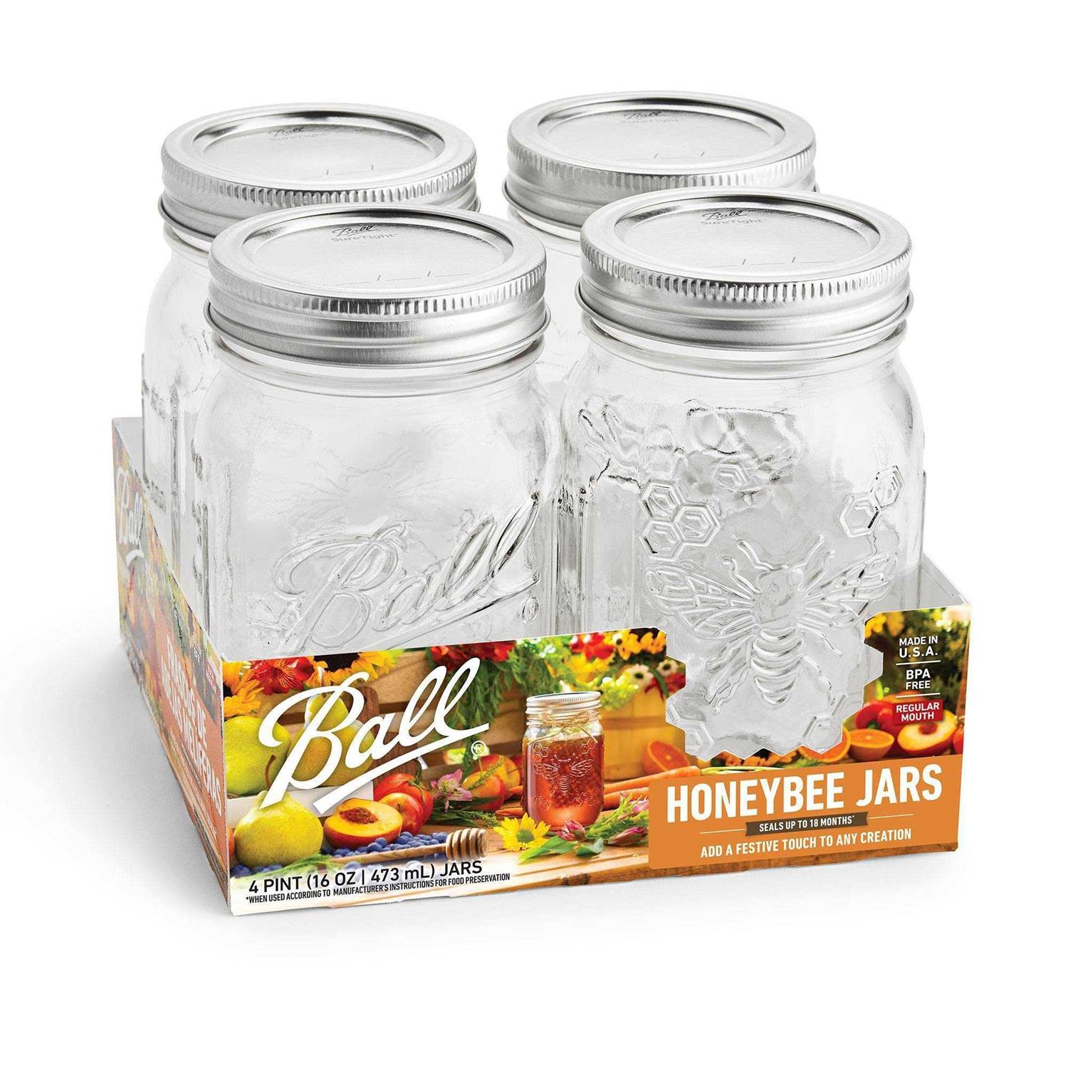 Ball Honeybee Jars Regular Mouth - Image 3