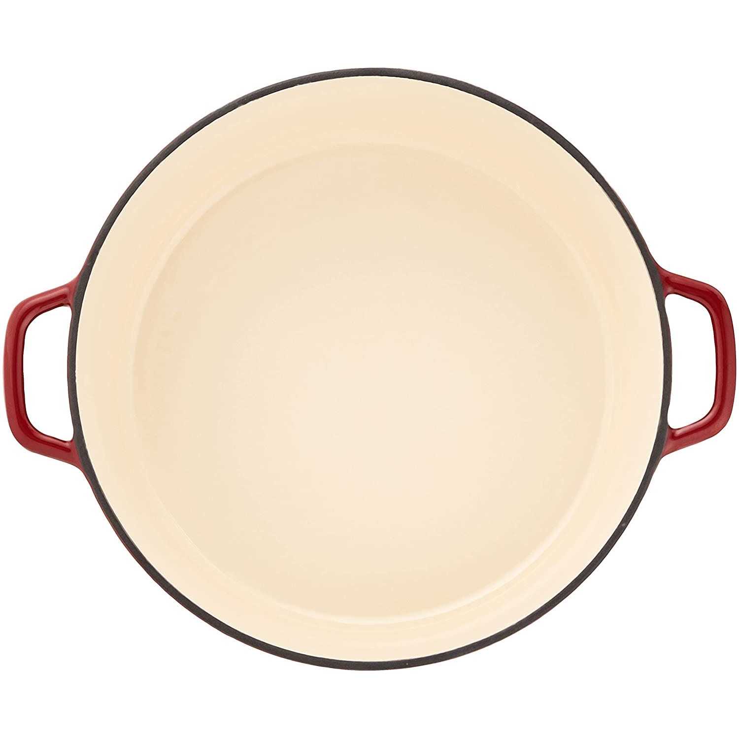 Cuisinart Chef's Classic Enameled Cast Iron 5-Quart Round Covered Casserole - Image 3