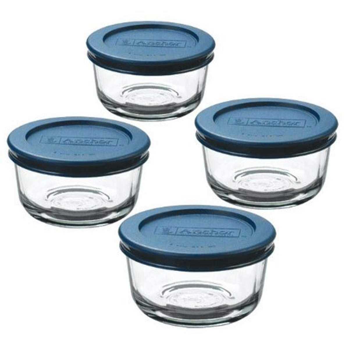 Anchor Hocking Glass Food Storage Containers with Lids - Image 3