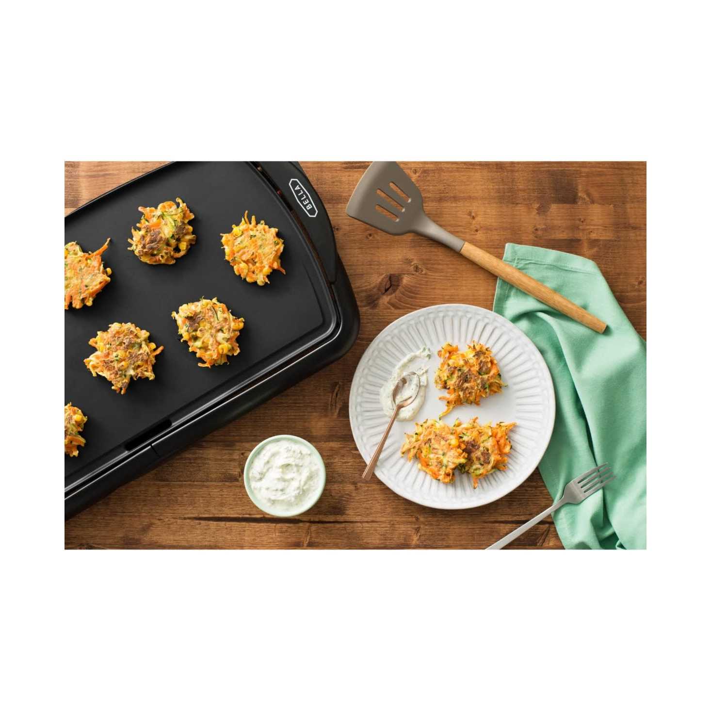 Bella 10.5 inch x 20 inch Large Griddle - Image 4