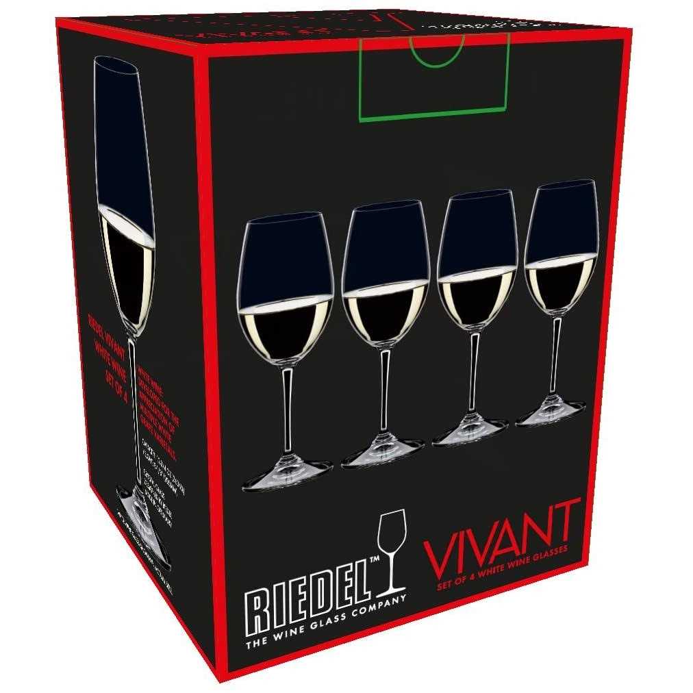 Riedel Vivant 4pk Wine Glass Set - Image 3