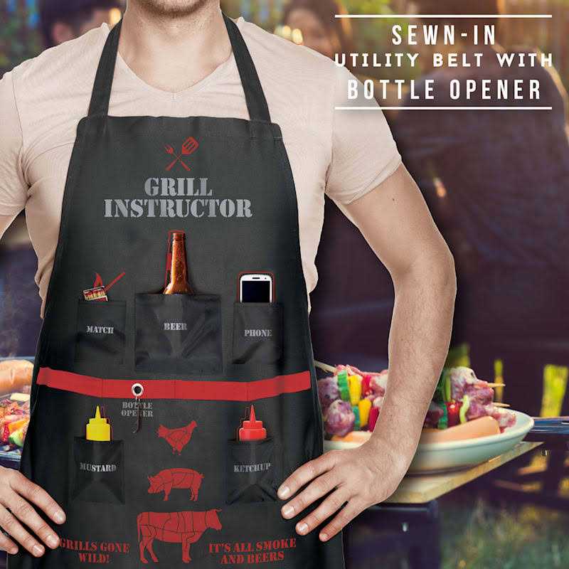 Hammer + Axe Grill Instructor Apron - Image 5