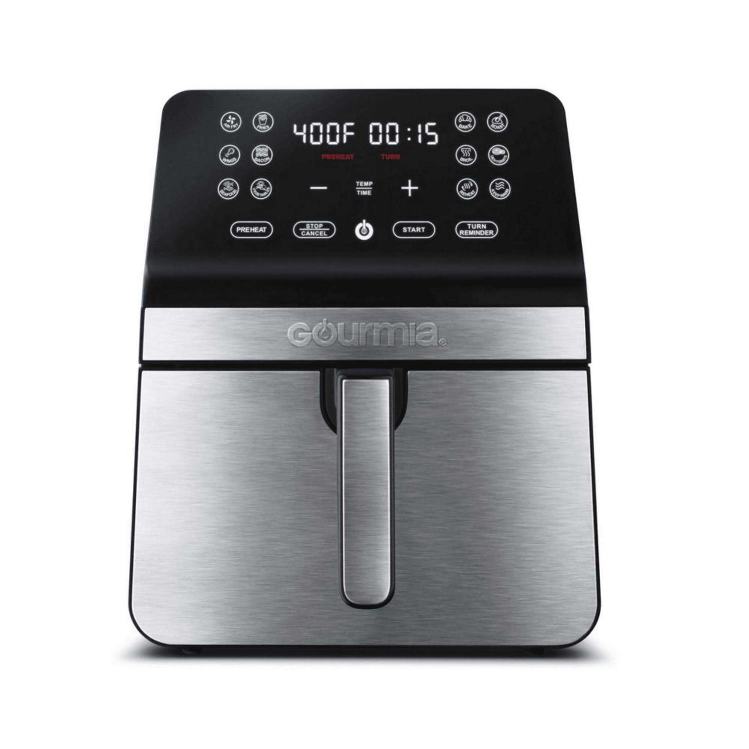 Gourmia Gaf838 8-Qt Digital Air Fryer with Guided Cooking