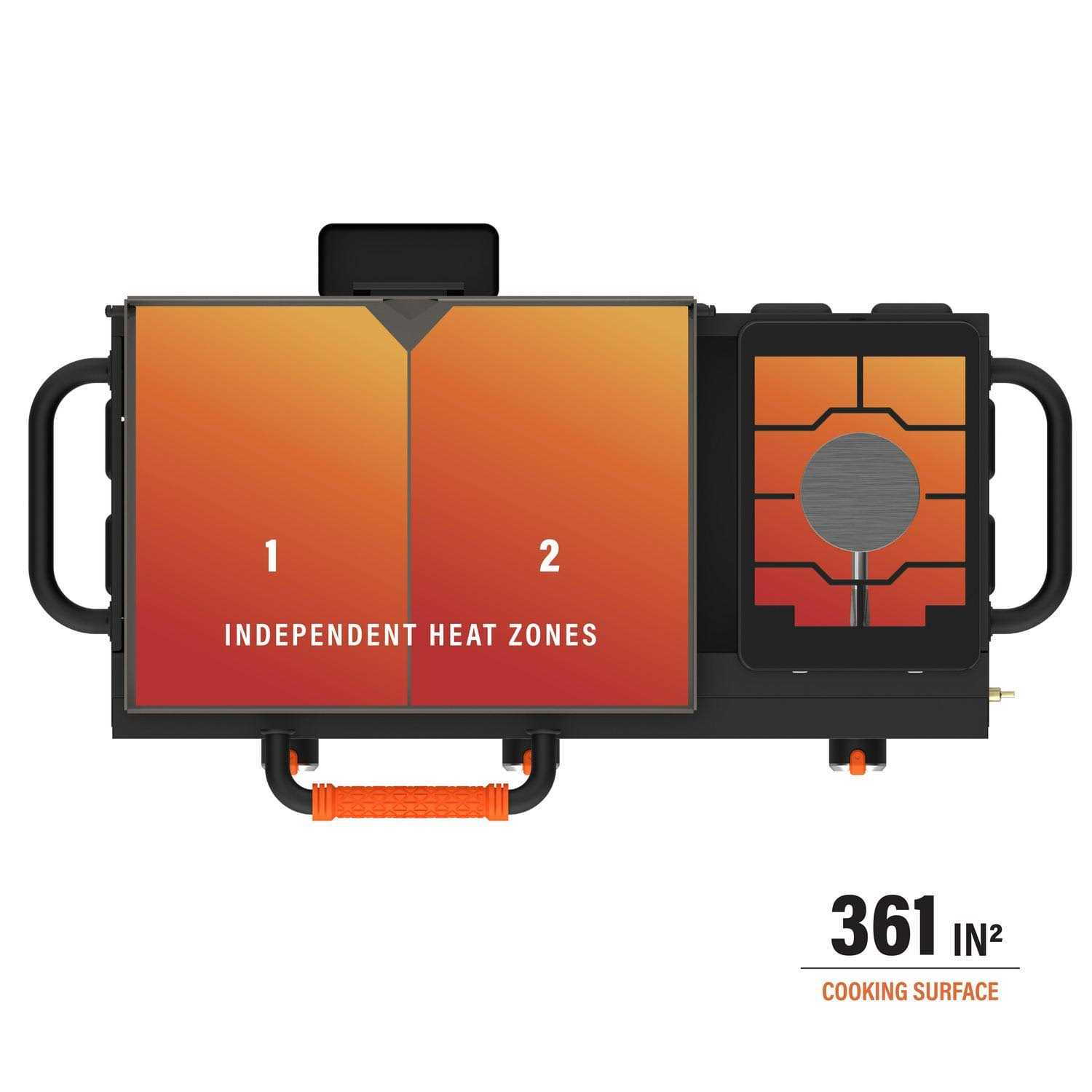 Blackstone On The Go Table Top Griddle w/Side Burner - Image 4