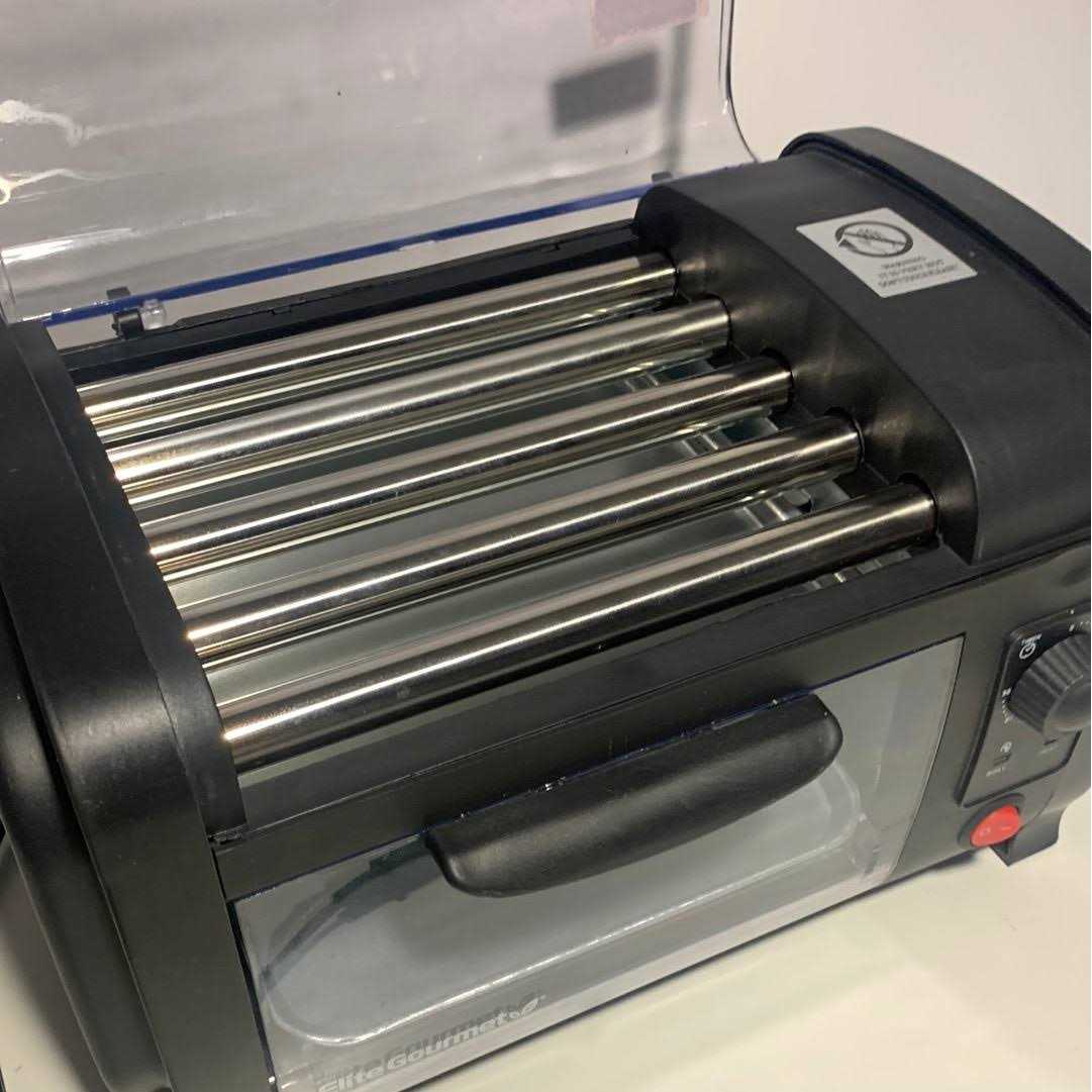 Alternative view of Elite Cuisine Hot Dog Roller / Toaster Oven