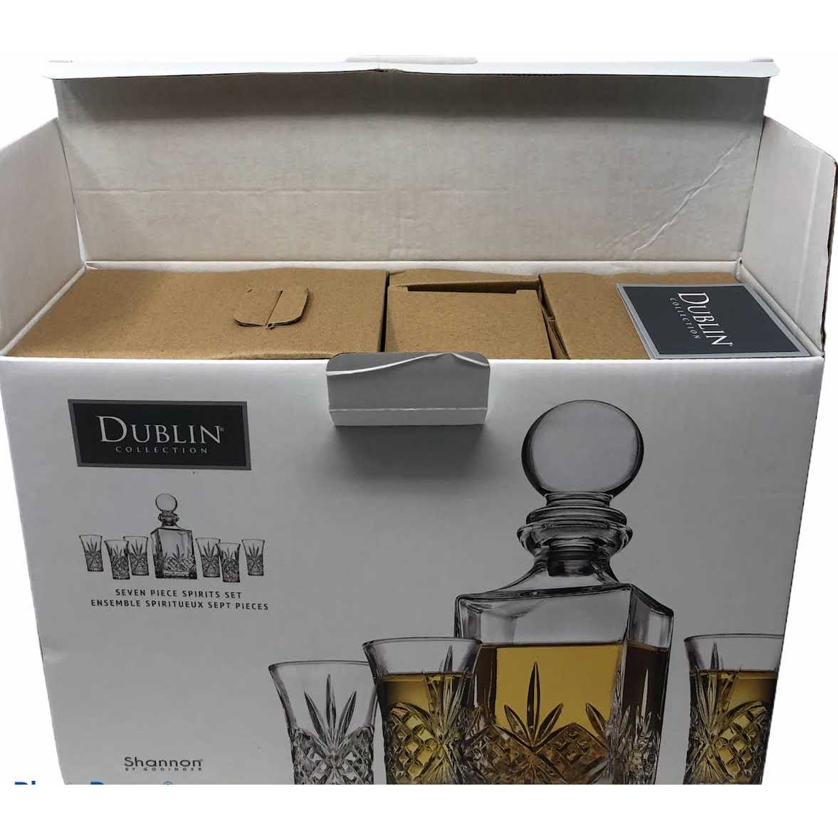 Godinger Dublin 7-Piece Spirits Set - Image 2