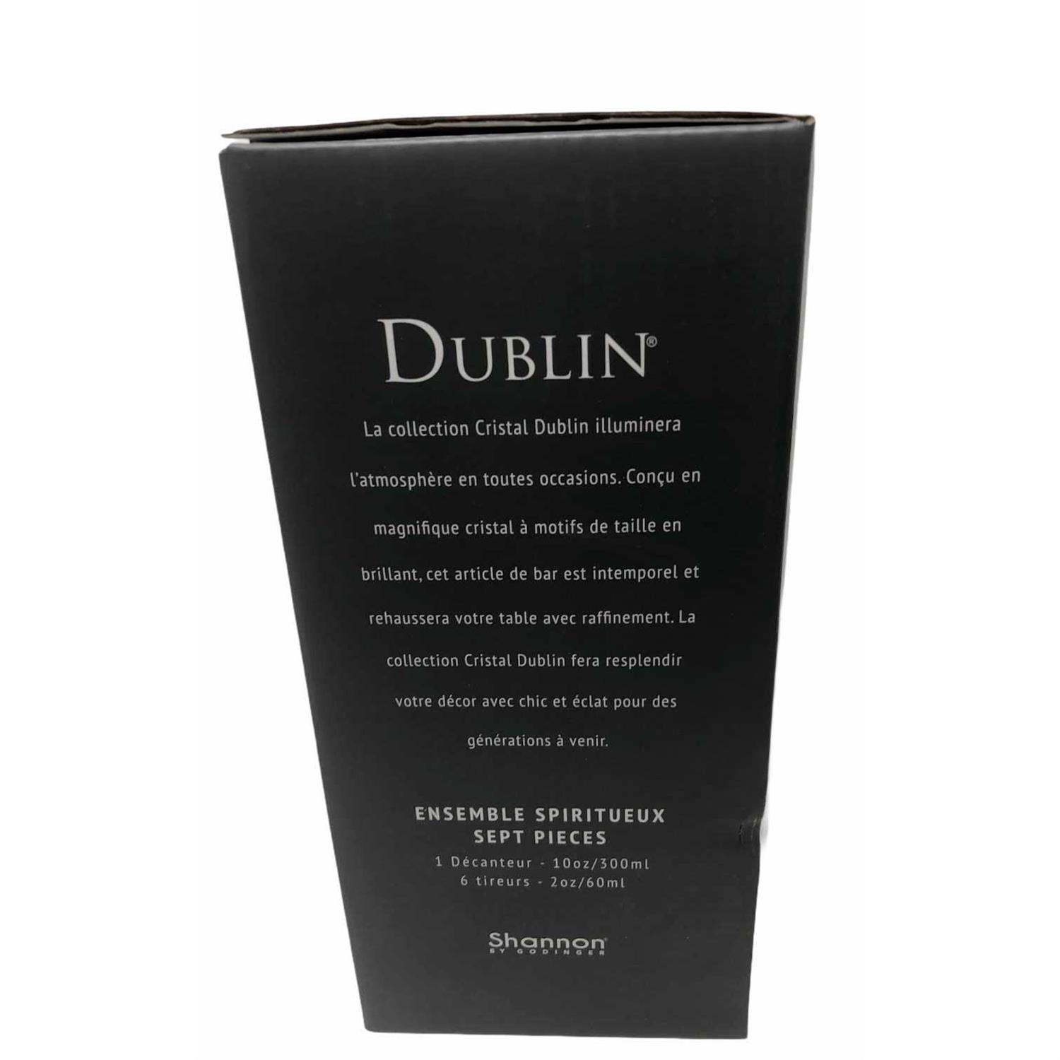 Godinger Dublin 7-Piece Spirits Set - Image 3
