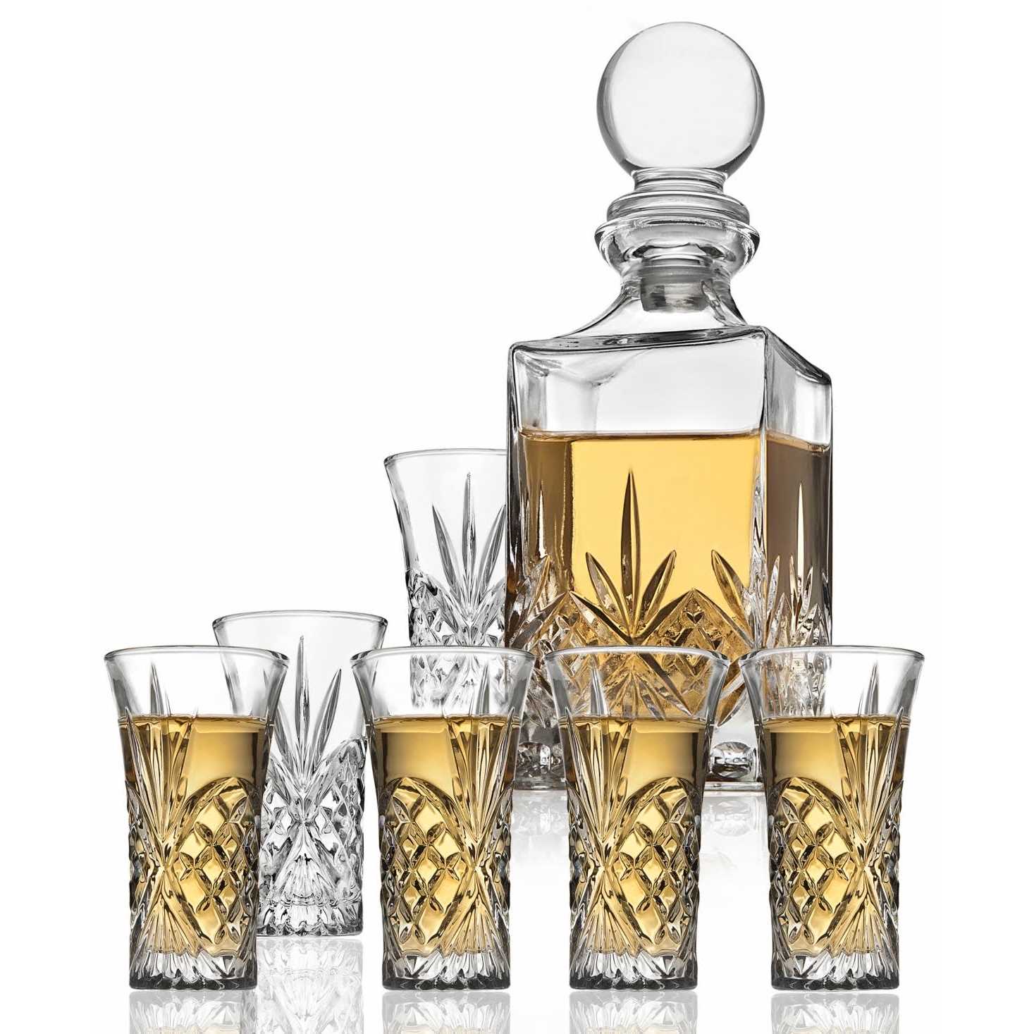 Godinger Dublin 7-Piece Spirits Set - Image 4