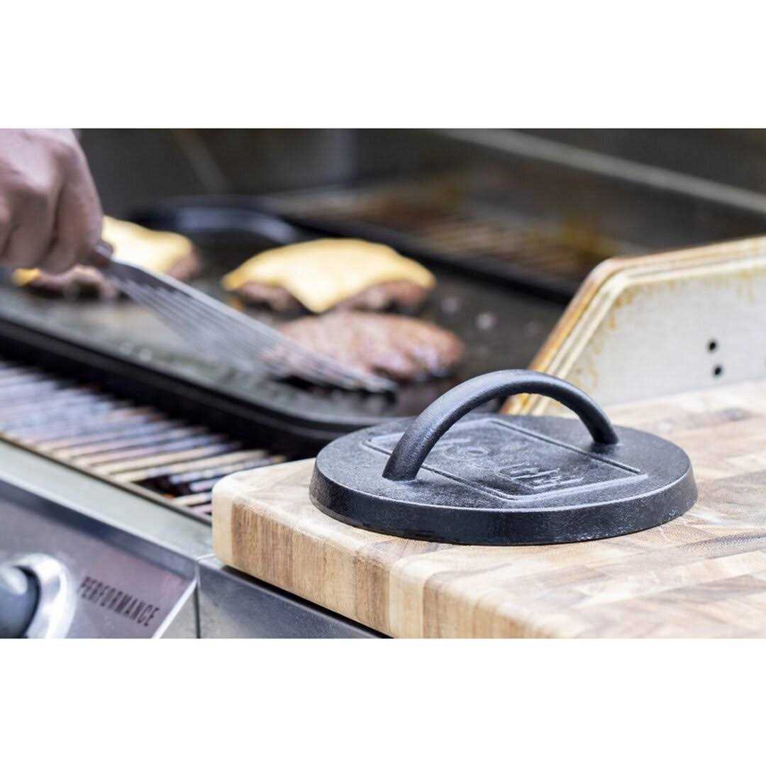 Lodge Cast Iron Burger Press - Image 5