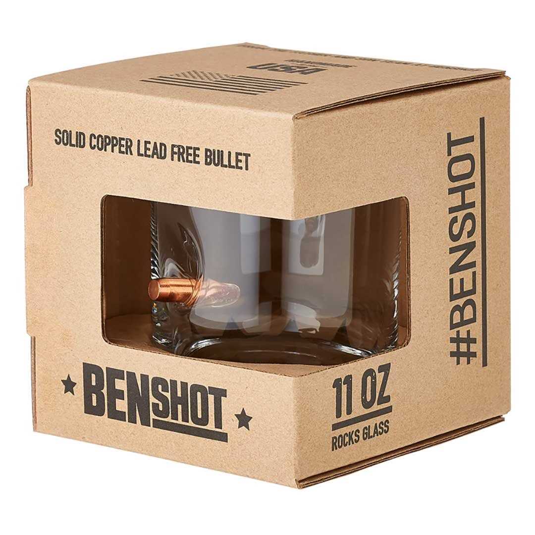 BenShot 11-oz. 'Merica Rocks Glass w/ Bullet - Image 5