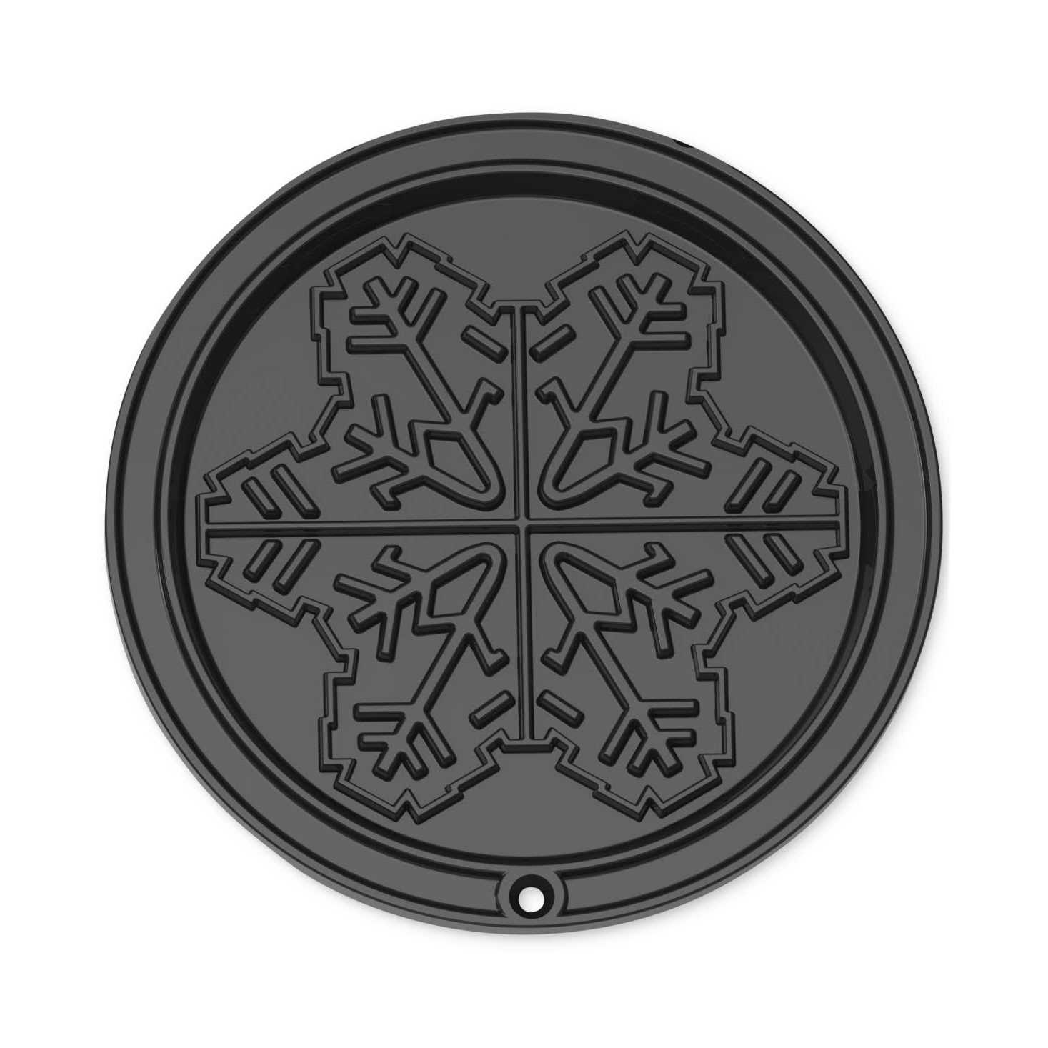 Bella Red Puppy 4 Nonstick Mini Waffle Maker - Image 4