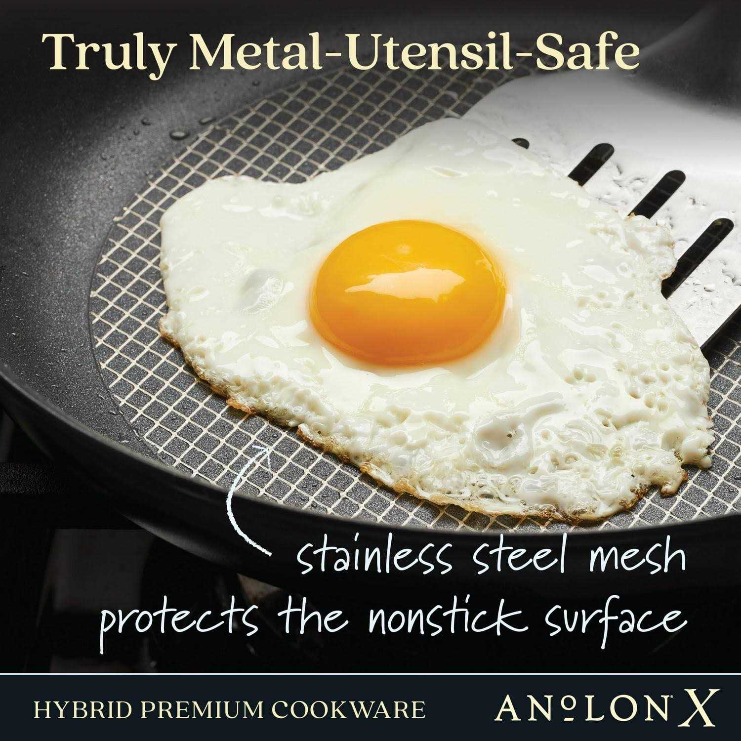 Anolon X Hybrid Nonstick Induction Frying Pan - Image 5