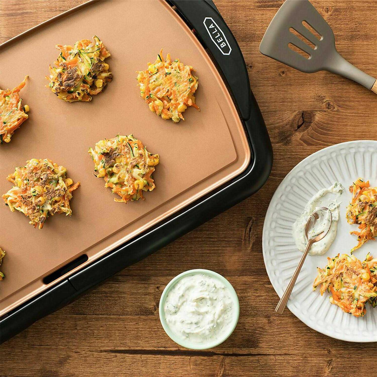 Bella Ceramic Copper Titanium Griddle - Image 5