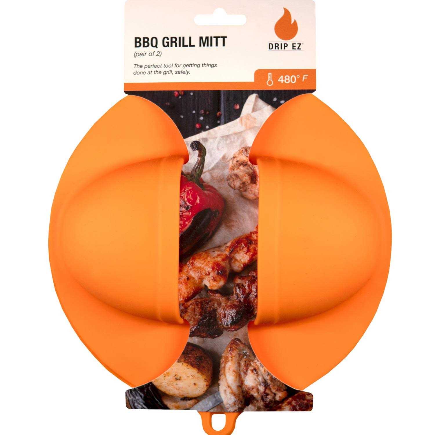 Drip EZ BBQ Silicone Grill Mitts