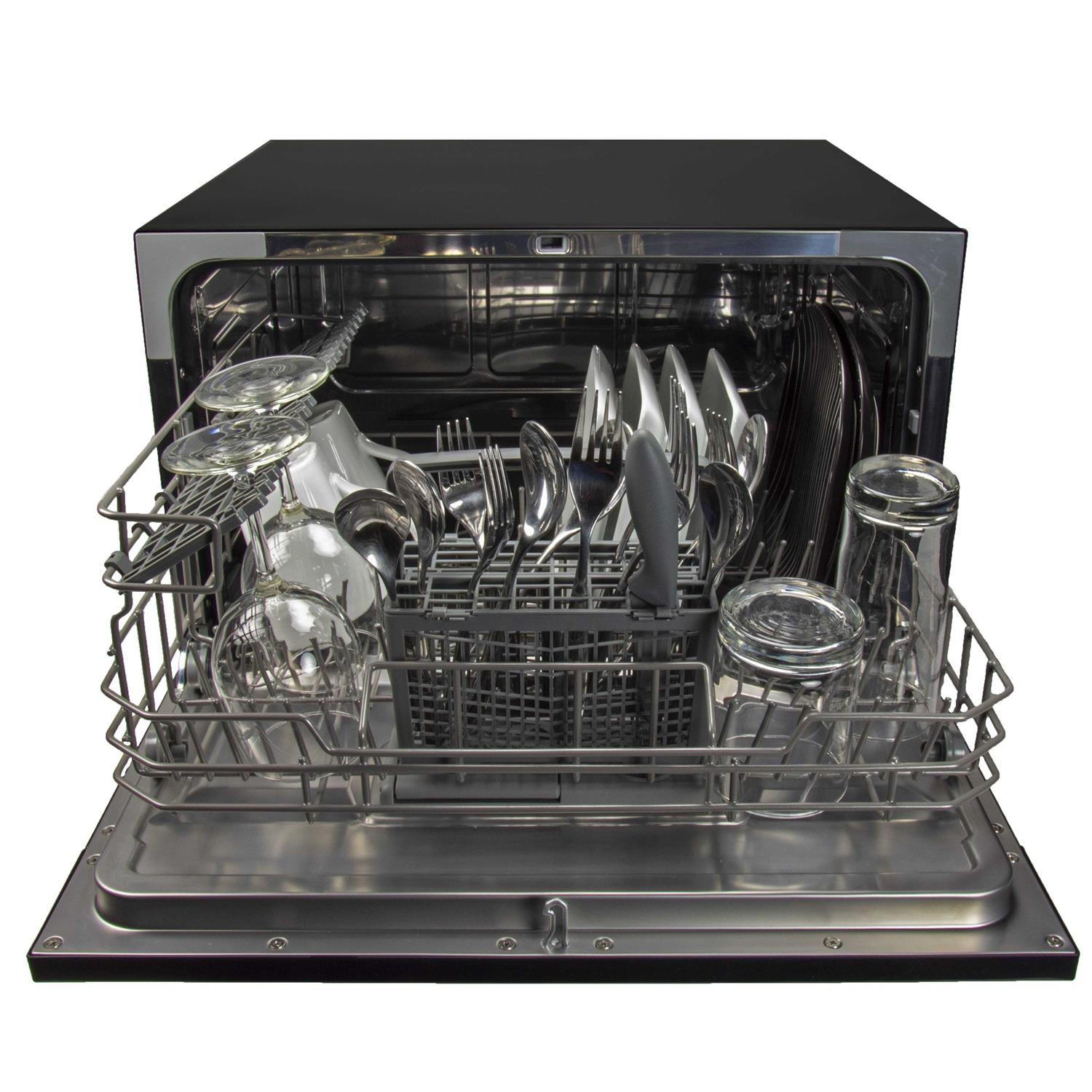 Magic Chef 6 Place Setting Countertop Dishwasher - Image 5