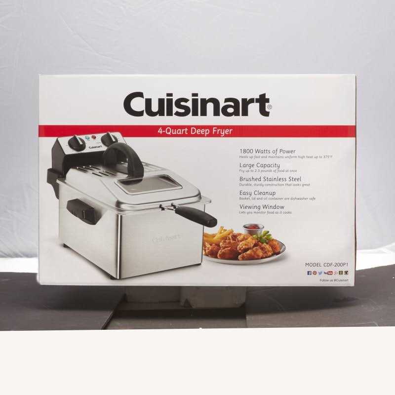 Cuisinart 4 Quart Deep Fryer - Image 4