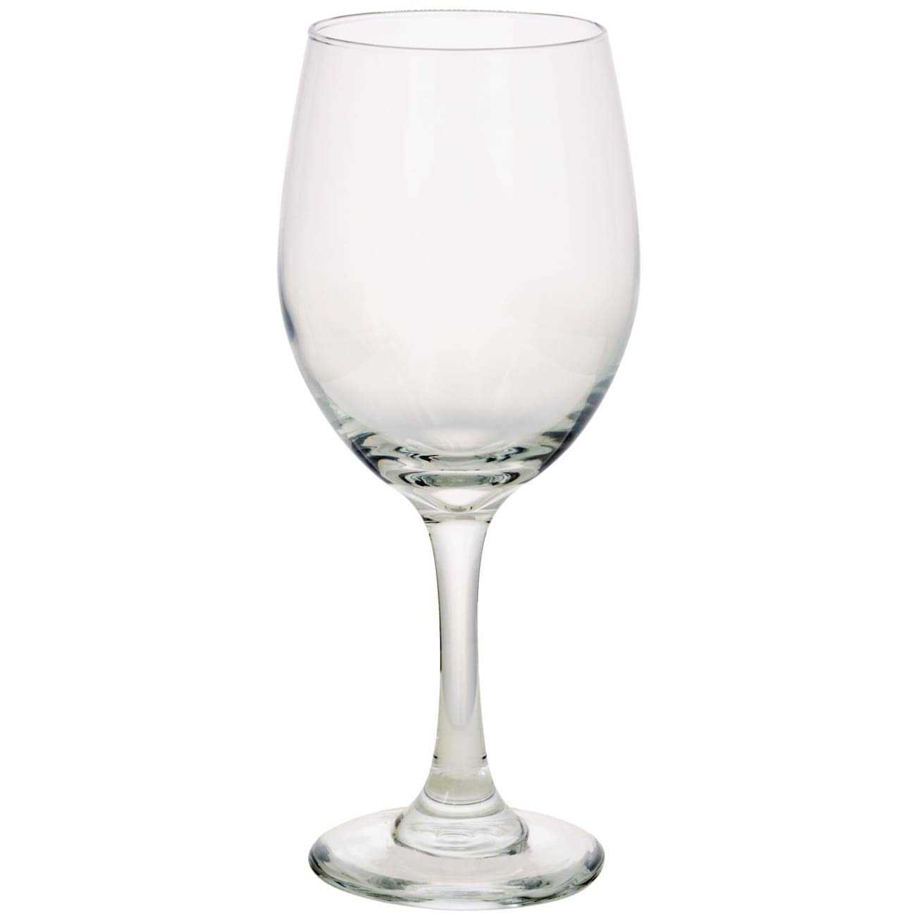Dollar Tree White Perception Wine Glass - Image 2