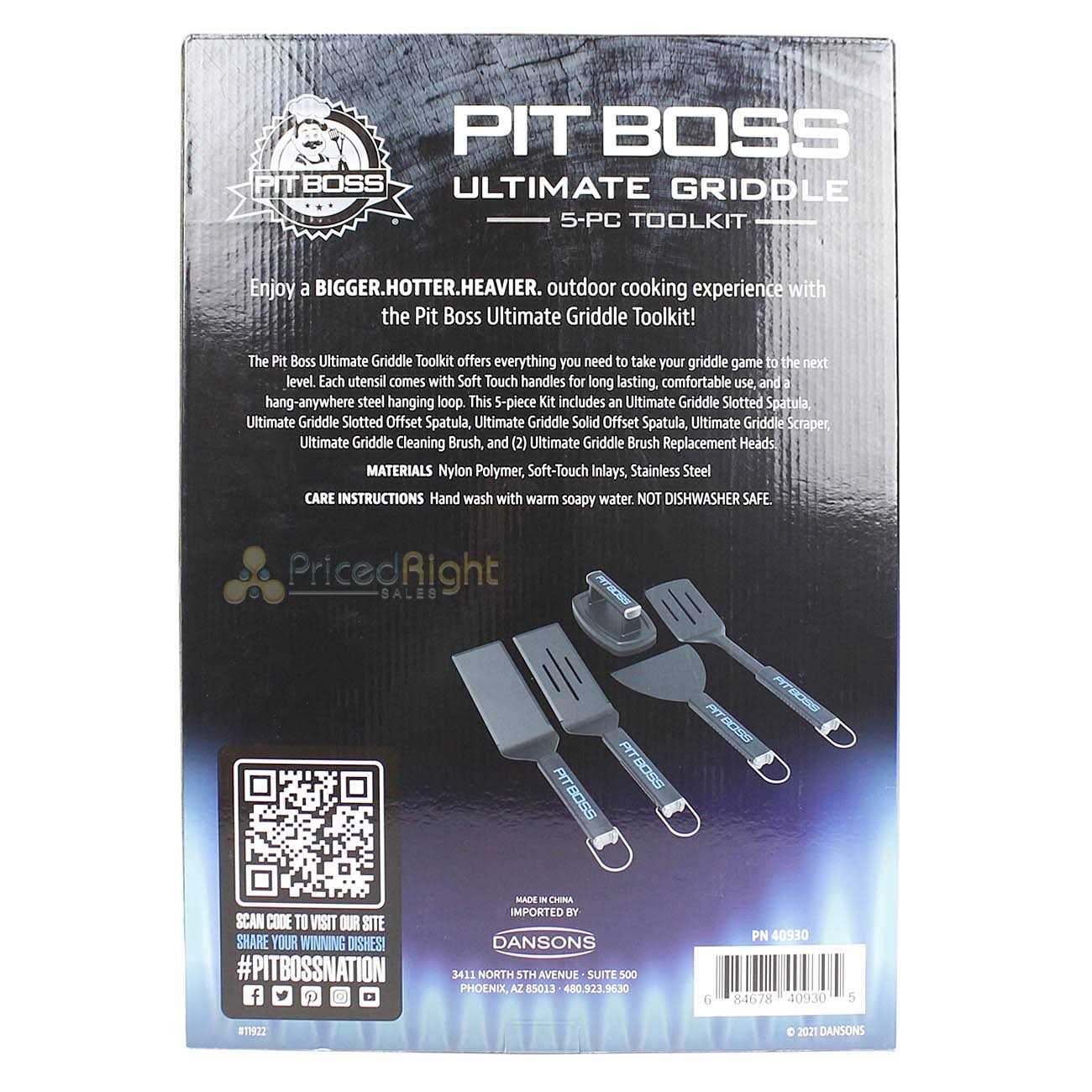 Pit Boss Ultimate Griddle Kit 5 Piece - Image 4