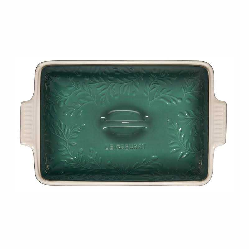 Le Creuset Olive Branch Heritage Rectangular Casserole - Image 5