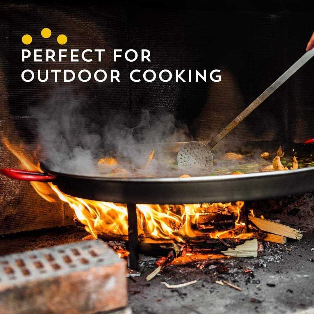 Machika Open Fire Tripod Outdoor Fire Pit Cooking Stand - Image 4