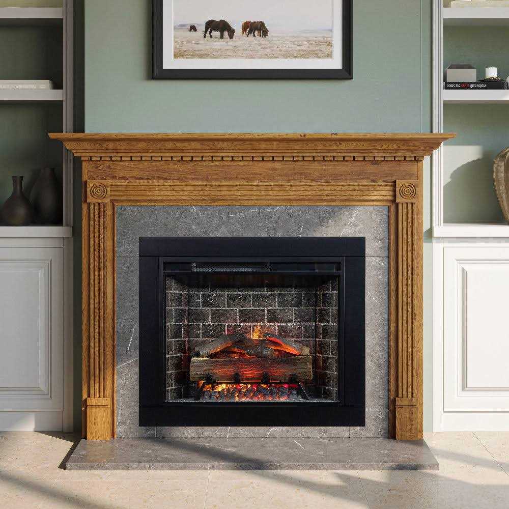 Modern Ember Uptown 28-In Smart Electric Fireplace Insert & Trim Kit - Image 4