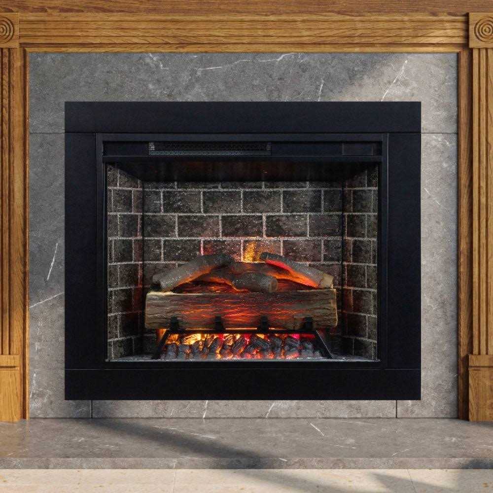 Modern Ember Uptown 28-In Smart Electric Fireplace Insert & Trim Kit - Image 3