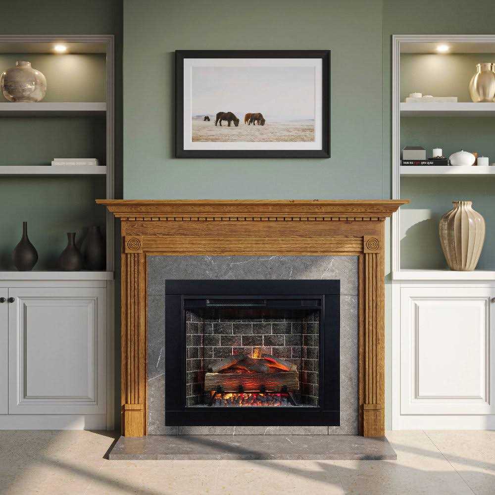 Modern Ember Uptown 28-In Smart Electric Fireplace Insert & Trim Kit - Image 4