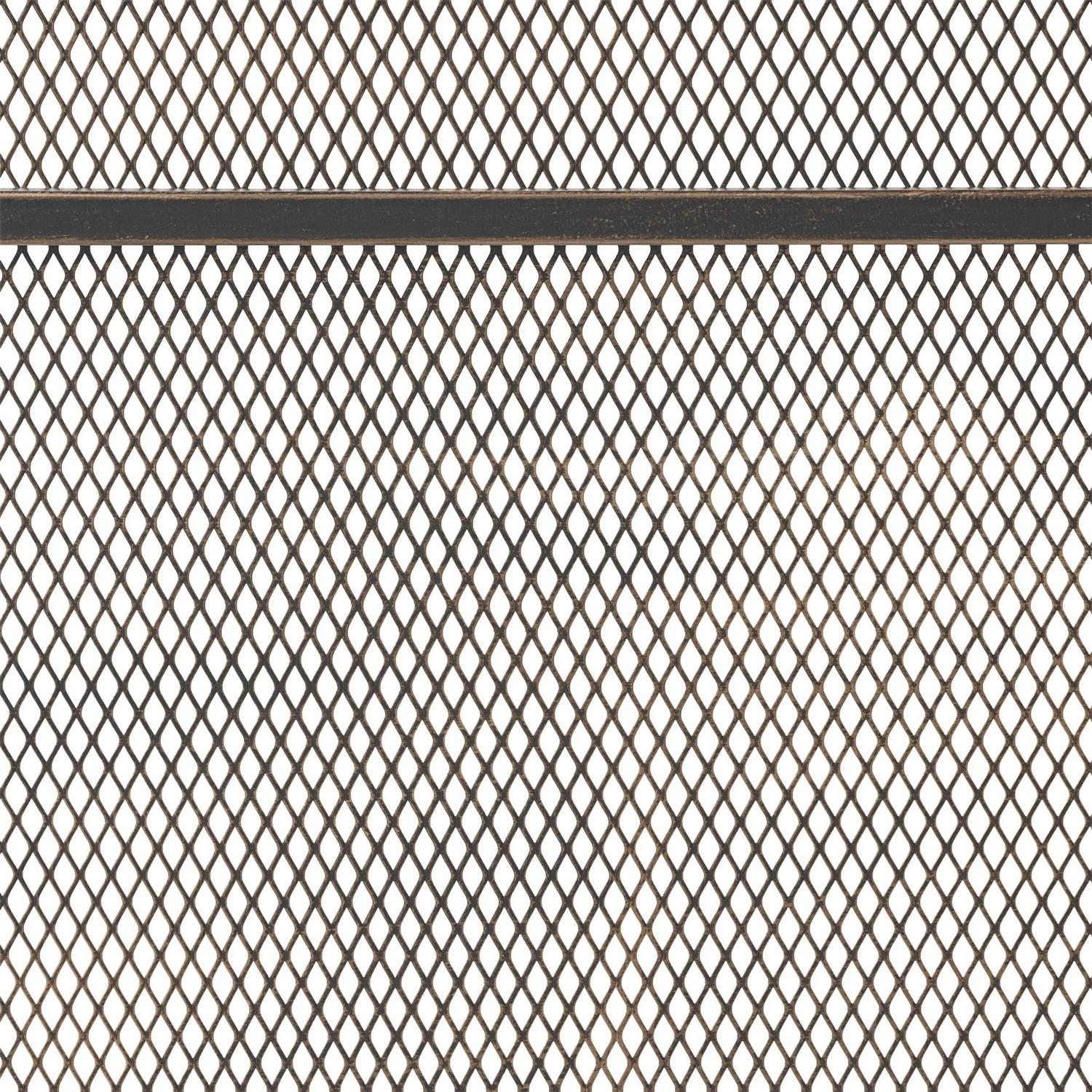 Noble House Cabarrus Modern Single Panel Iron Firescreen - Image 4