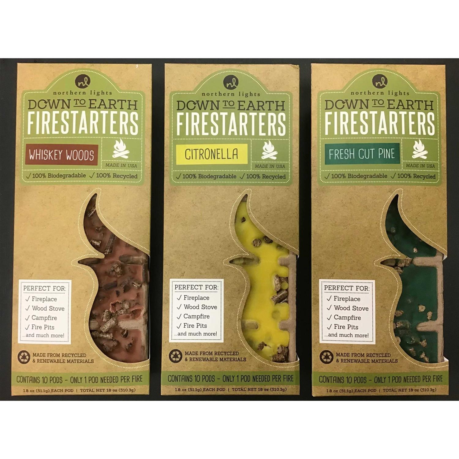 Northern Lights Candles Down to Earth Firestarters - Image 4