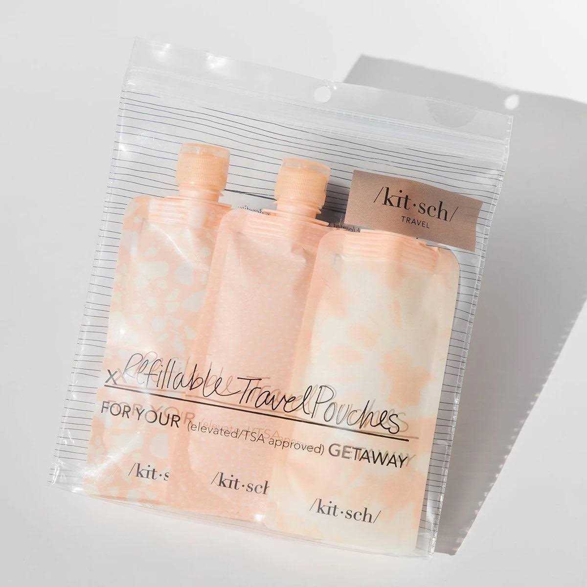 Kitsch Refillable Travel Pouch 3PC Set - Image 2