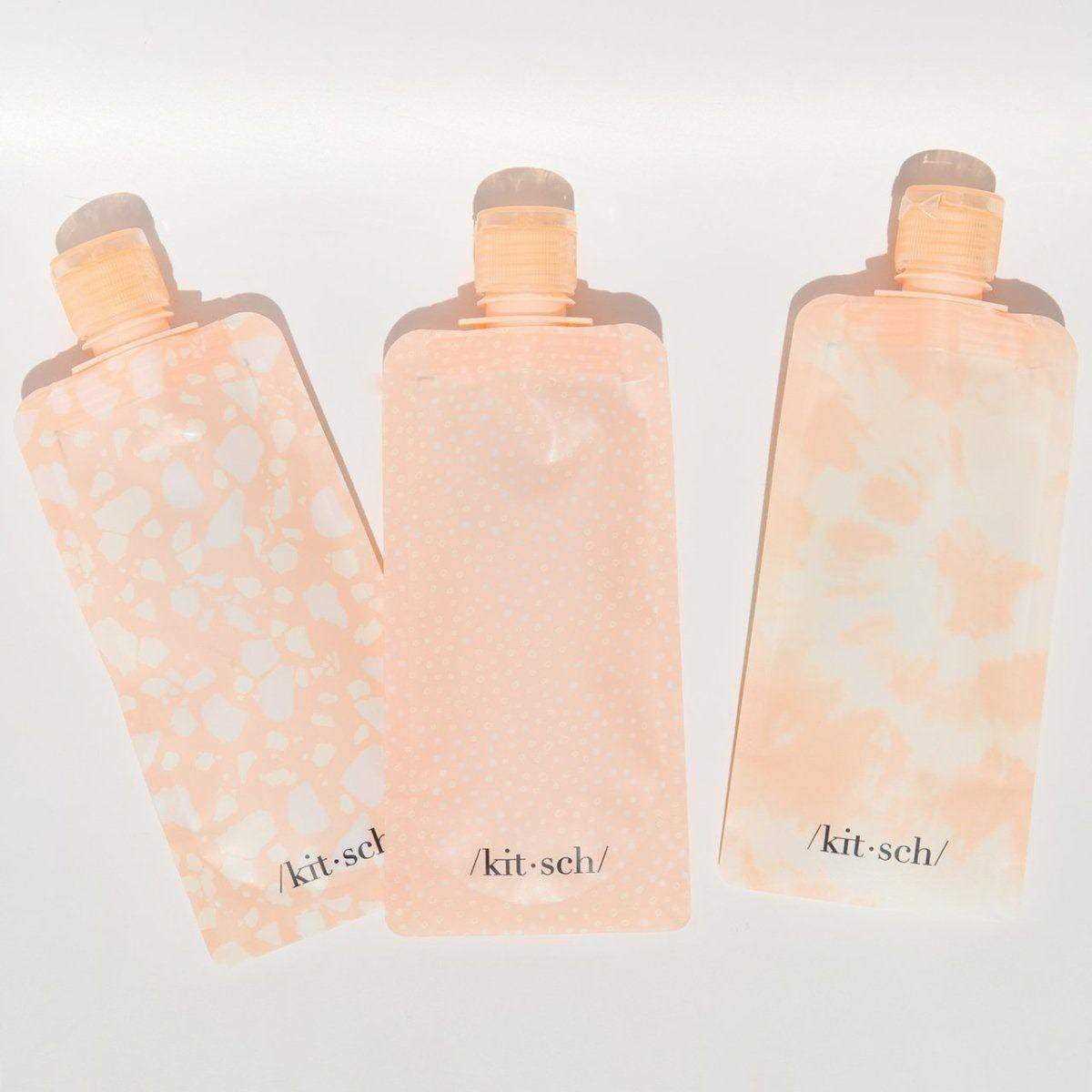Kitsch Refillable Travel Pouch 3PC Set - Image 3