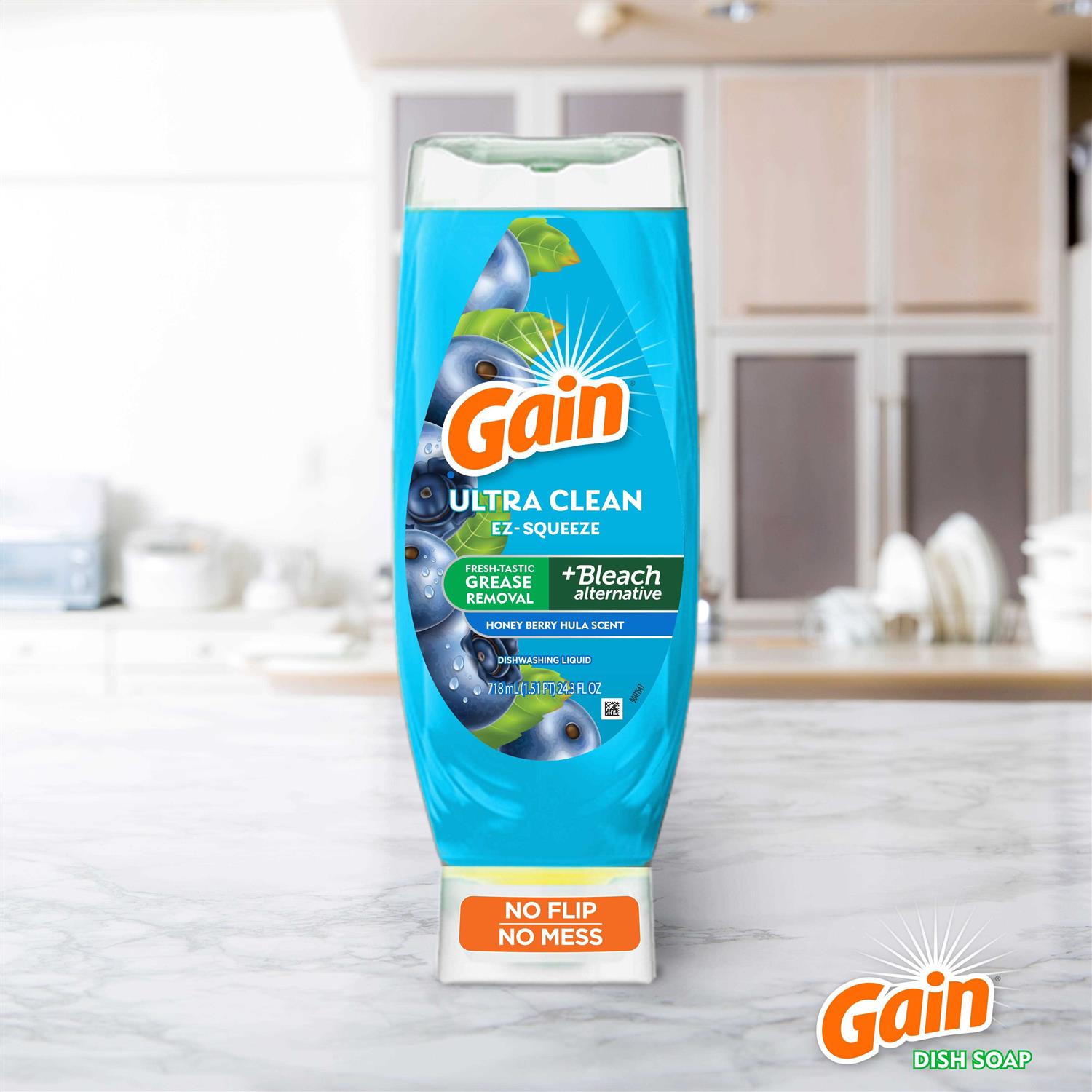 Gain EZ Squeeze Dishwashing Liquid Dish Soap - Image 2
