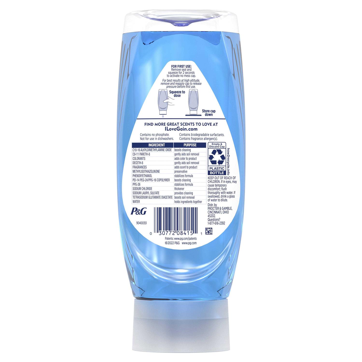 Gain EZ Squeeze Dishwashing Liquid Dish Soap - Image 5
