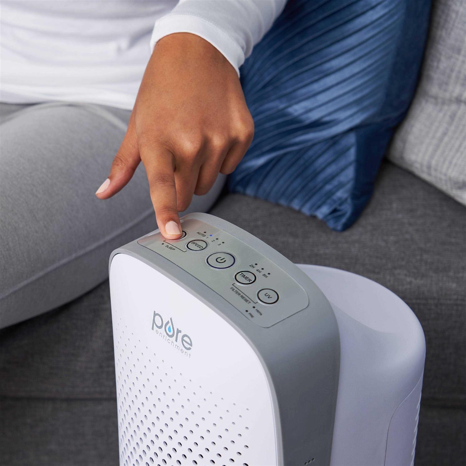 Alternative view of Pure Enrichment PureZone Elite 4-in-1 True HEPA Air Purifier